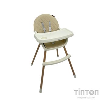 Стілець для годування Velano 2 в 1 Evo, beige (45686)