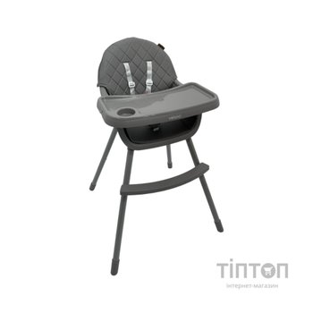 Стілець для годування Velano 2 в 1 Evo, grey (45685)