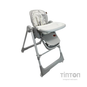 Стілець для годування Velano гойдалка Nomi, light grey (45683)