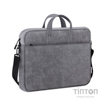 Сумка для ноутбука Defender 15.6" Solid PU gray (26088)