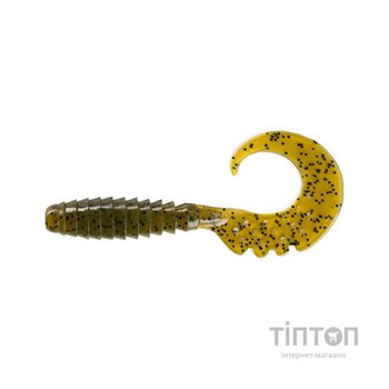 Силікон рибальський FishUP Fancy Grub 1" 074 - Green Pumpkin Seed (12шт/уп) (1862.02.30)