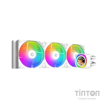 Система рідинного охолодження ID-Cooling FX360 LCD WHITE