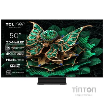 Телевiзор TCL 50C79K