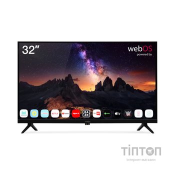Телевізор Vinga S32HD26BWEB