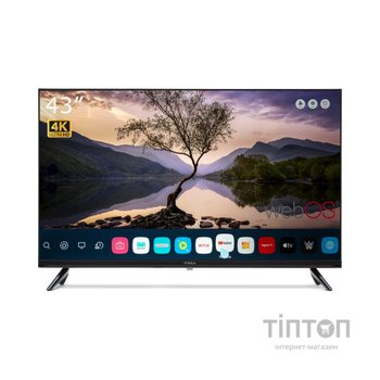 Телевізор Vinga S43UHD25BWEB