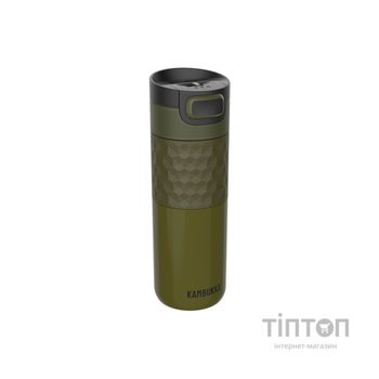 Термокружка Kambukka Etna Grip 500 мл темний хакі (11-01057)