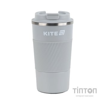Термокружка Kite 510 мл сіра (K25-458-1)
