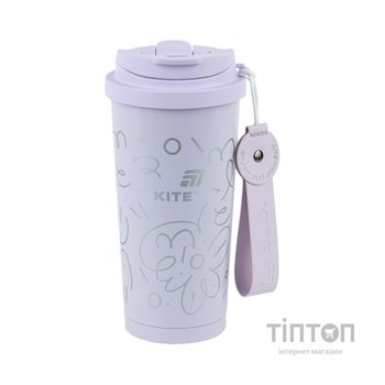 Термокружка Kite 550 мл, фіолетова (K25-1226-2)