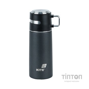 Термос Kite 350 мл чорний (K25-1223-1)