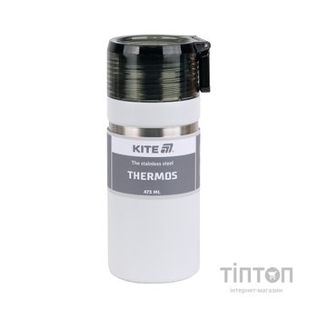 Термос Kite 473 мл білий (K25-320-1)