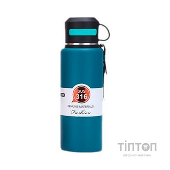Термос Merlion Fashion 1 л, синій (SUS316-1000Blue)