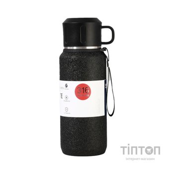 Термос Merlion Term 0,8 л, чорний (Term-800Black)