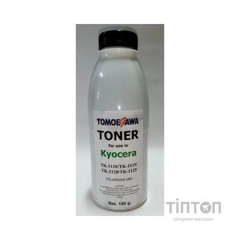Тонер KYOCERA TK-1110/TK-1115/TK-1120/TK-1125, 180г Tomoegawa (TG-KM1020-180)