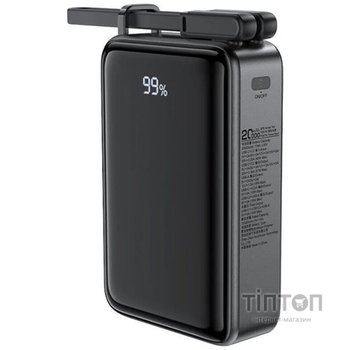 Універсальна мобільна батарея Acefast M14 20000mAh 22.5W Black (6974316283966)