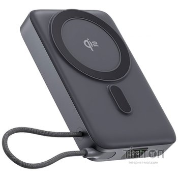 Універсальна мобільна батарея Proove OverPower 35W 10000mAh Qi2 Gray (PBOP35012105)