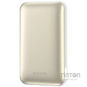 Універсальна мобільна батарея Proove Vibe Energy Plus 22.5W 10000mAh White/Gold (PBVE15012202)