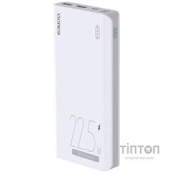 Універсальна мобільна батарея Romoss Sense6F 20000mAh 22.5W White (PPH80-611-1121H)