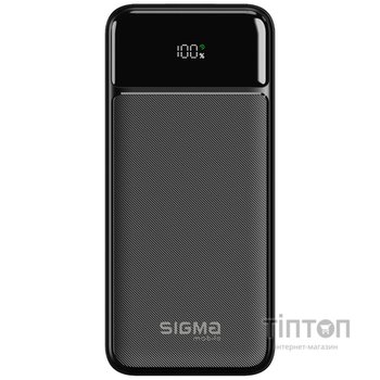 Універсальна мобільна батарея Sigma mobile X-Power SI20A4QL 20000mAh Black (4827798799710)