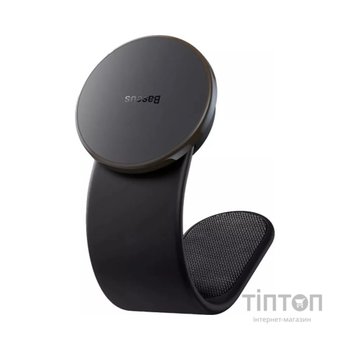 Універсальний автотримач Baseus C02 Pro Series Magnetic Wireless Charging Car Mount Cluster Black (C40156000111-00)