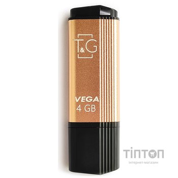 USB 4GB T&G 121 Vega Series Gold (TG121-4GBGD)