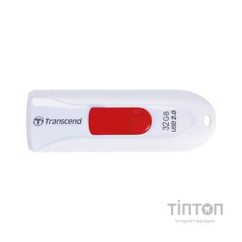 USB флеш 32Gb Transcend JetFlash 590 білий