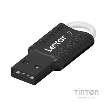 USB флеш накопичувач Lexar 64GB JumpDrive V40 USB 2.0 (LJDV40-64GAB)