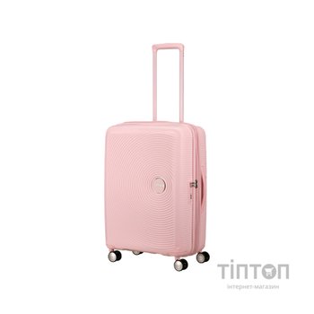 Валіза American Tourister Soundbox 71.5/81 л пастельно-рожева (32G*60002)