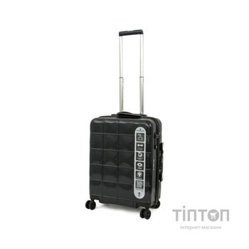 Валіза Echolac Square Pro Black S (EcPC185SA-403-01)