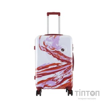 Валіза Semi Line 24" M T5654-2 White/Red Print (DAS302889)
