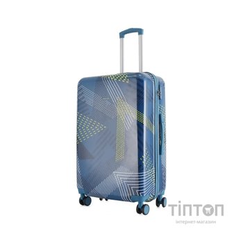 Валіза Semi Line Pattern 28" L Blue (T5652-3)