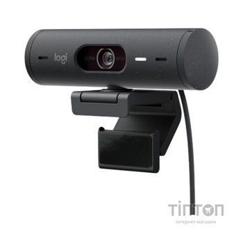 Веб-камера Logitech Brio 500 Graphite (960-001422)