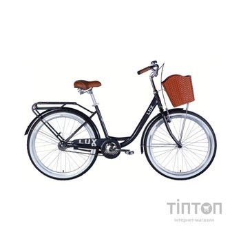 Велосипед Dorozhnik 26" LUX Velosteel рама-17" ST 2026 темно-сірий (OPS-D-26-364)