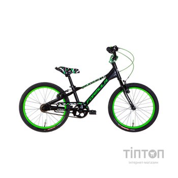 Велосипед Formula 20" Kid SLIM BH рама-10" AL 2026 чорний з зеленим (OPS-FRK-20-259)