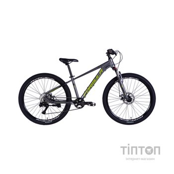 Велосипед Formula 26" ZEPHYR 3.0 DD CS рама-14" AL 2026 сірий з зеленим (OPS-FR-26-814)