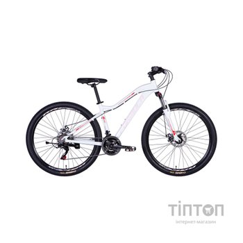 Велосипед Formula 27.5" ALPINA DD FR рама-16" AL 2026 білий з рожевим (OPS-FR-27.5-292)
