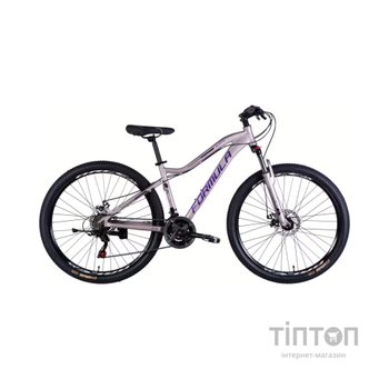 Велосипед Formula 27.5" ALPINA DD FR рама-16" AL 2026 сріблясто-фіолетовий (OPS-FR-27.5-294)