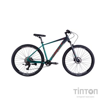 Велосипед Formula 29" ZEPHYR 1.0 HDD рама-19" AL 2026 темно-сріблястий з зеленим (OPS-FR-29-449)