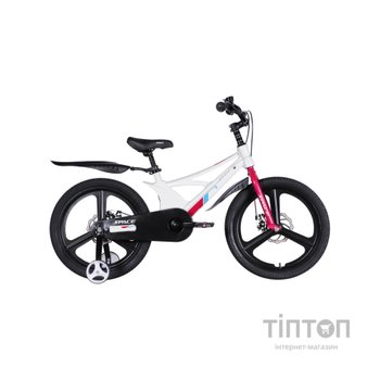 Велосипед Space 20" KID STAR DD рама-11" MG 2026 білий з рожевим (OPS-SK-20-046)