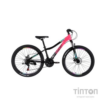 Велосипед Space 26" AURORA DD FR рама-13" ST 2026 рожево-чорний (OPS-SP-26-094)