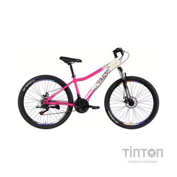 Велосипед Space 27.5" AURORA DD FR рама-15" ST 2026 біло-рожевий (OPS-SP-27.5-092)