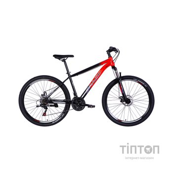 Велосипед Space 27.5" MARS DD FR рама-17" ST 2026 червоно-чорний (OPS-SP-27.5-067)