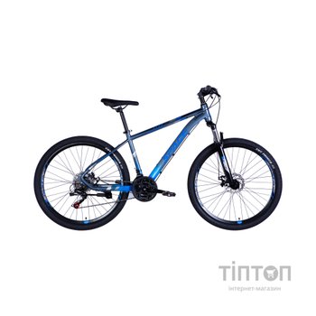 Велосипед Space 27.5" MERCURY DD FR рама-17" AL 2026 сіро-синій (OPS-SP-27.5-078)