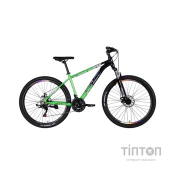 Велосипед Space 27.5" PHAETON DD FR рама-17" AL 2026 зелено-чорний (OPS-SP-27.5-080)