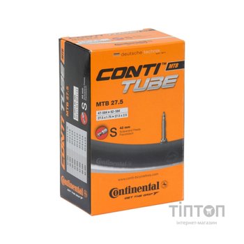 Велосипедна камера Continental MTB 27.5" 47-584 / 62-584 PR42mm (182351)
