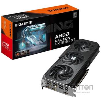 Відеокарта AMD Radeon RX 9060 XT 8GB GDDR6 Gaming OC Gigabyte (GV-R9060XTGAMING OC-8GD)