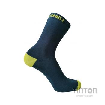 Водонепроникні шкарпетки Dexshell Ultra Thin Crew NL Socks S Blue/Yellow (DS683NLS)