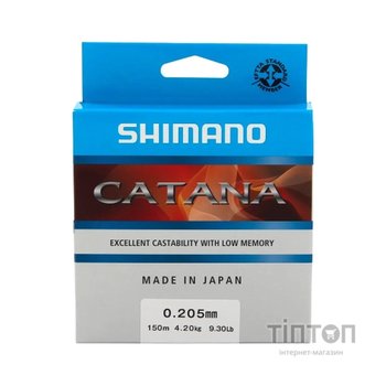 Волосінь Shimano Catana 150m 0.285mm 8.2kg (2266.75.77)