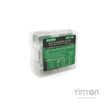 Викрутка Voltronic 18-in-1, стержні, довжина тримача 88 mm (YT-18-1)