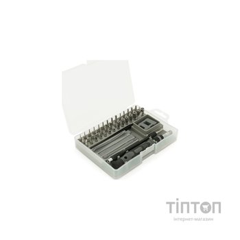 Викрутка Voltronic 52-in-1, насадки та головки, довжина тримача 88 mm, Box (YT-52-1)