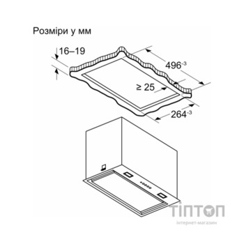 Витяжка кухонна Bosch DLN56AC60